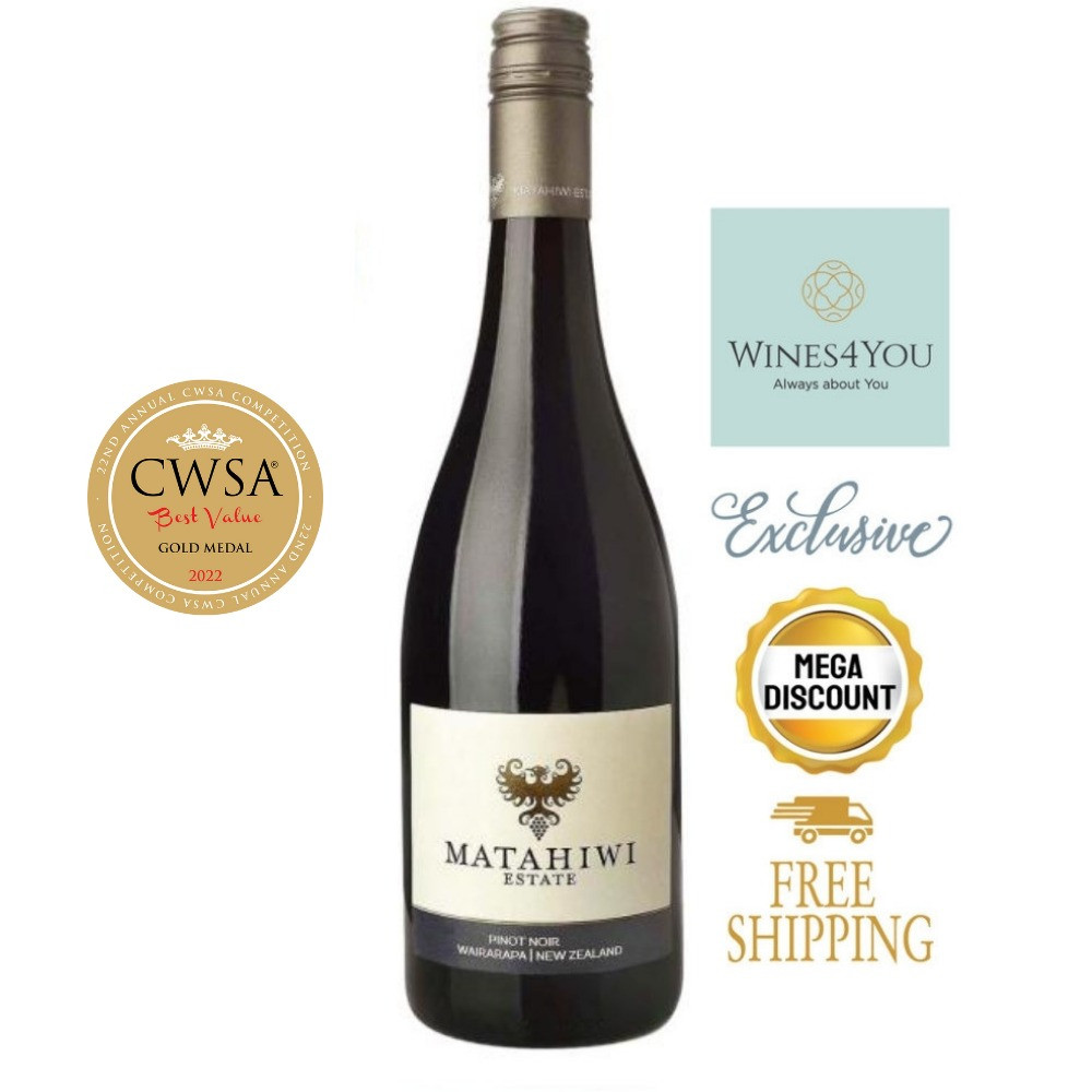 Matahiwi Estate Single Vineyard Pinot Noir New Zealand Red Wine
